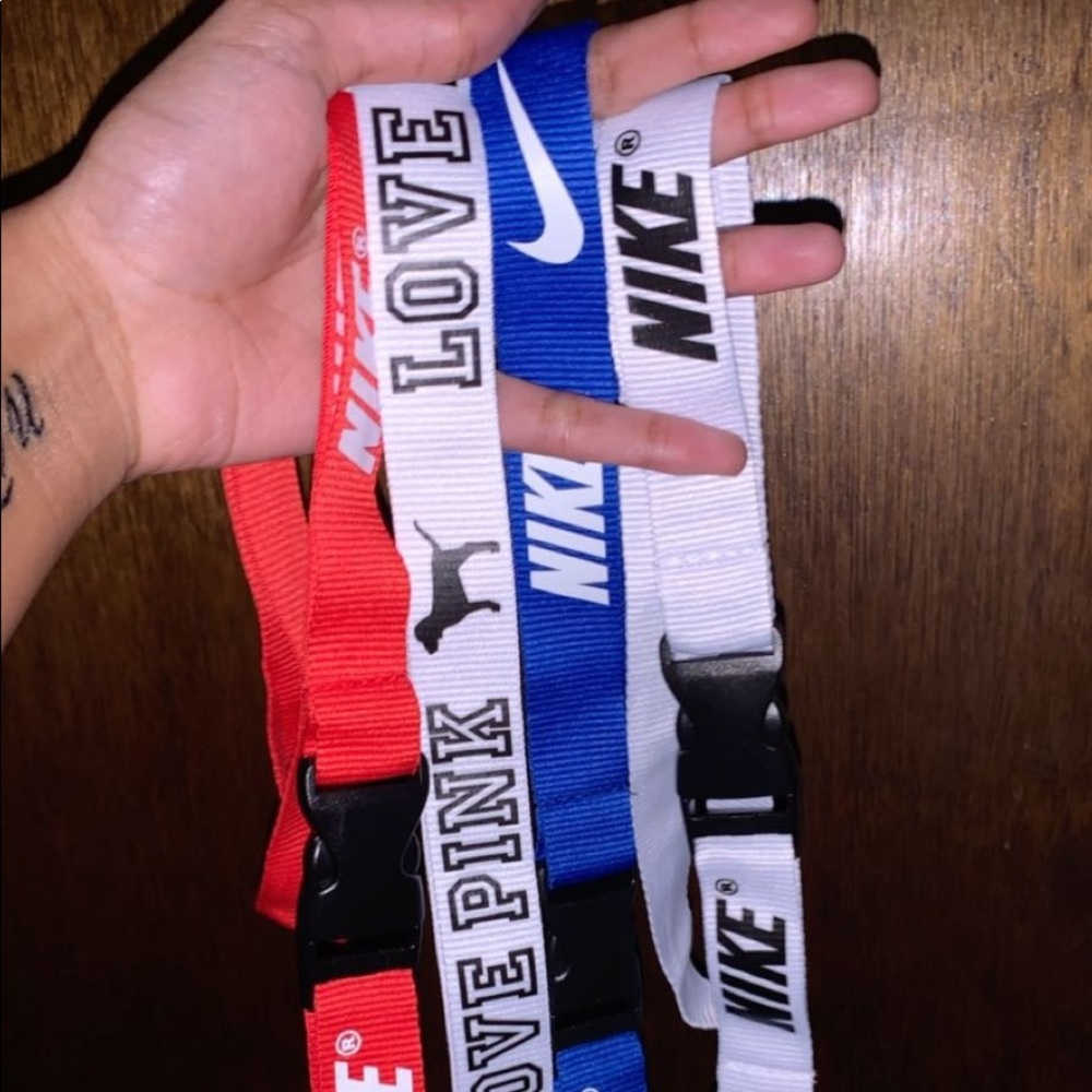 Nike Keychains & Love Pink Keychains